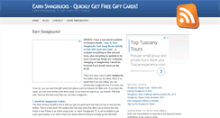 Desktop Screenshot of earnswagbucks.net